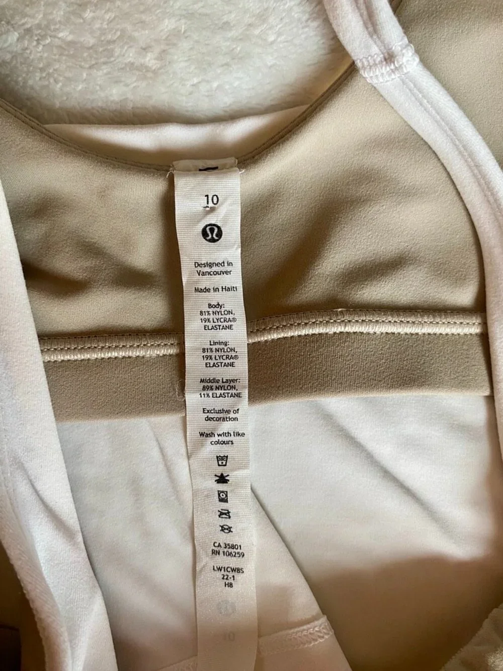 Lululemon Align Tank White Size: 10 NWOT Super soft